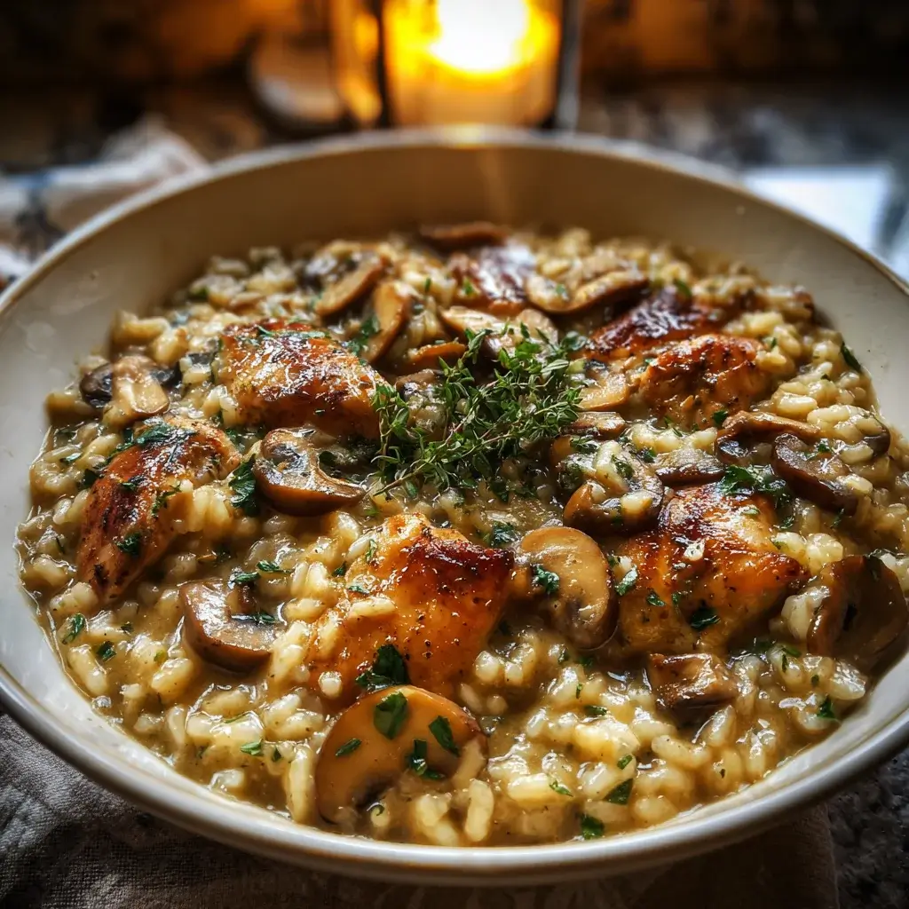 Risotto-Inspired One-Pan Chicken & Rice Bake: Easy Recipe